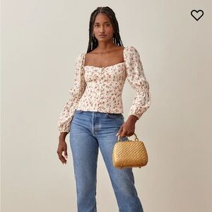 Reformation Cera top